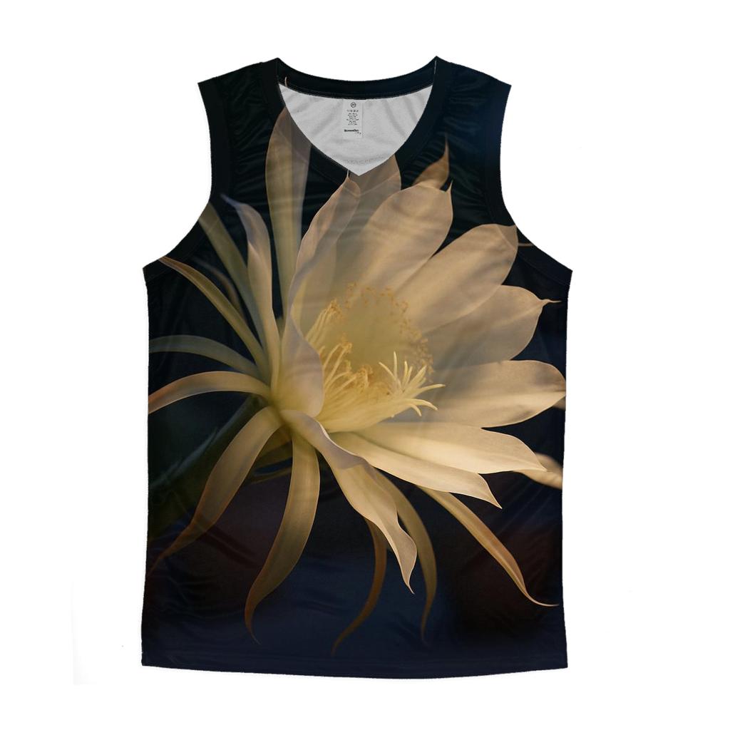 Night Blooming Cereus Before Dawn casual summer tank tops