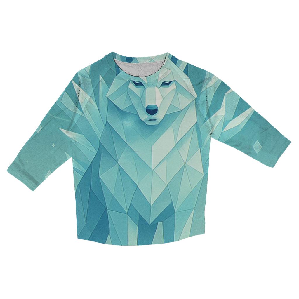 Prismatic Tundra Guardian printed three quarter sleeve shirts