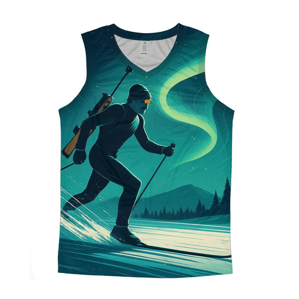 Aurora Biathlon Sprint stylish racerback tanks