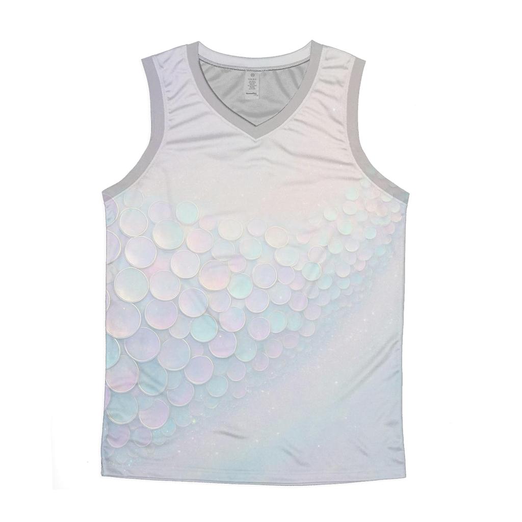 Nebula Sequin Tide sports performance tank tops