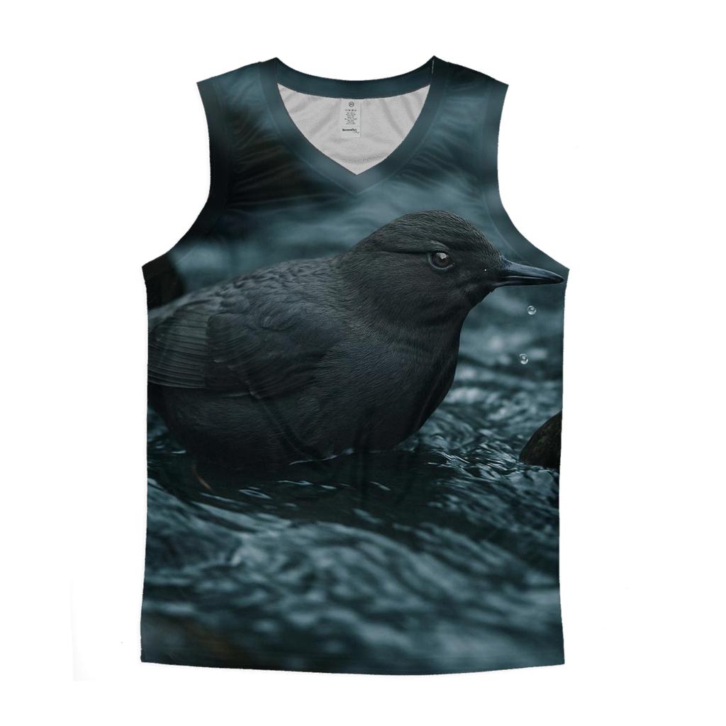 River Glasshead American Dipper casual summer tank tops