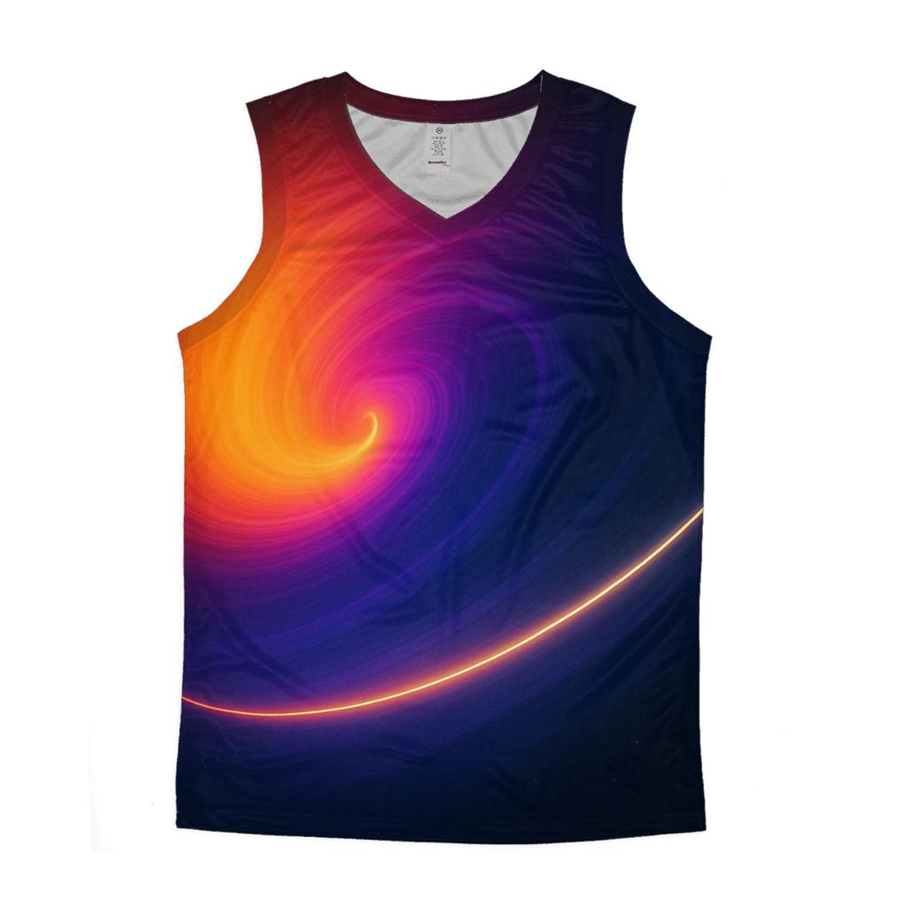 Solar Flare Ring Gradient stylish racerback tanks