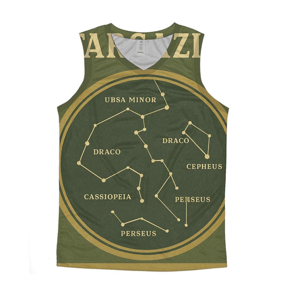 Retro Observatory Field Guide Cover custom tank tops