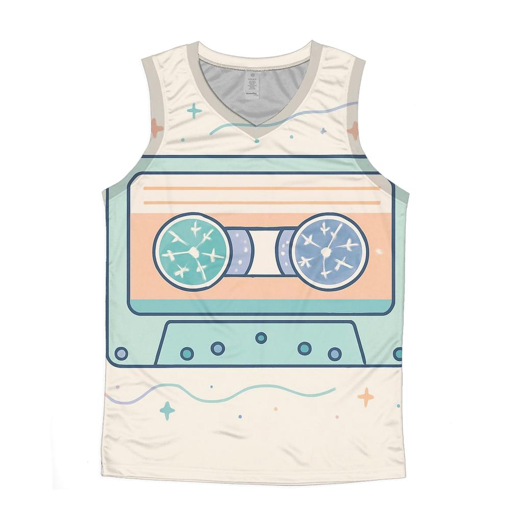 Cassette Constellation Map stylish racerback tanks