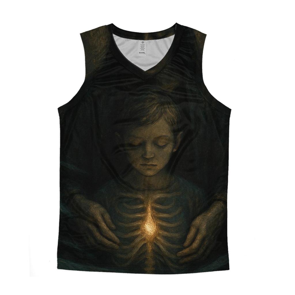 The Candle Within Your Ribs That She Shielded From The Wind custom tank tops
