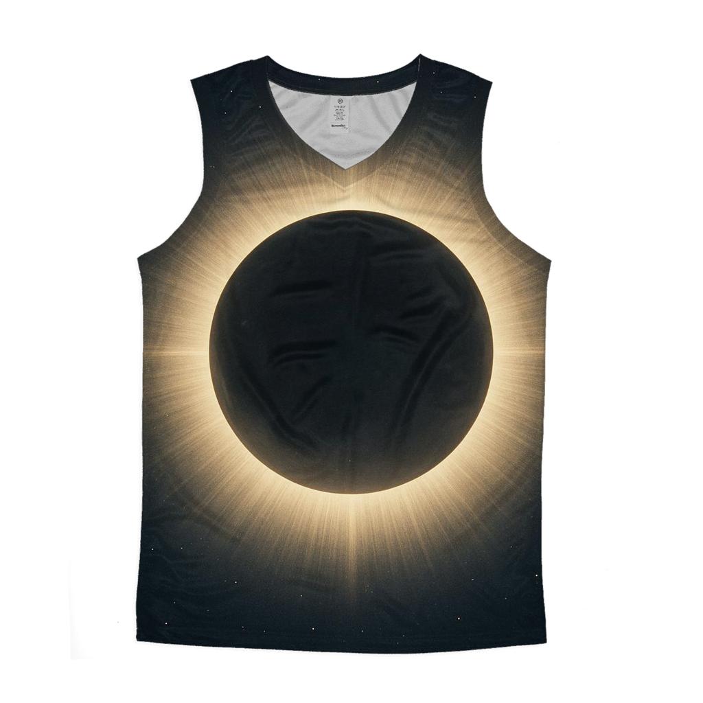 Eclipse Corona Petal Halos sports performance tank tops
