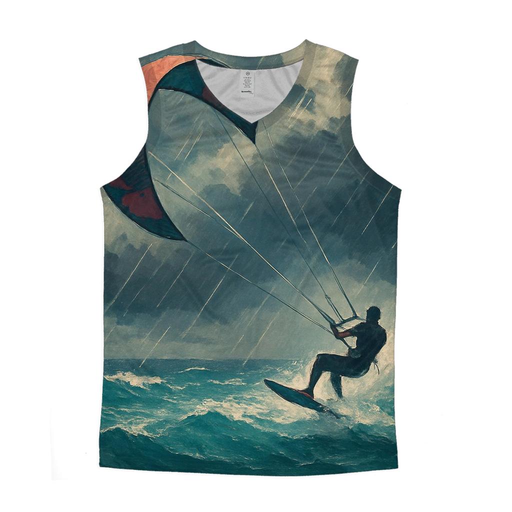 Monsoon Kitesurf Surge personalized athletic tanks