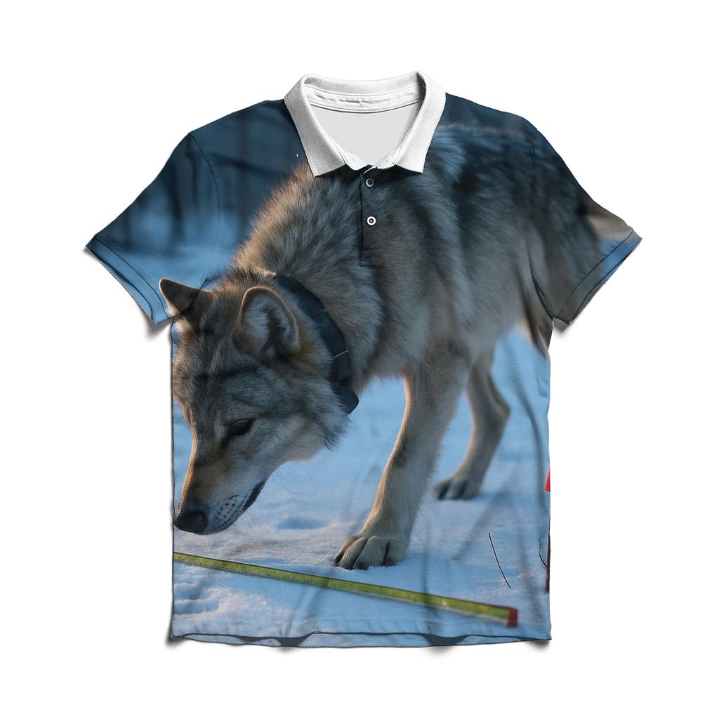 Radio Collar Dawn Check personalized polo shirts