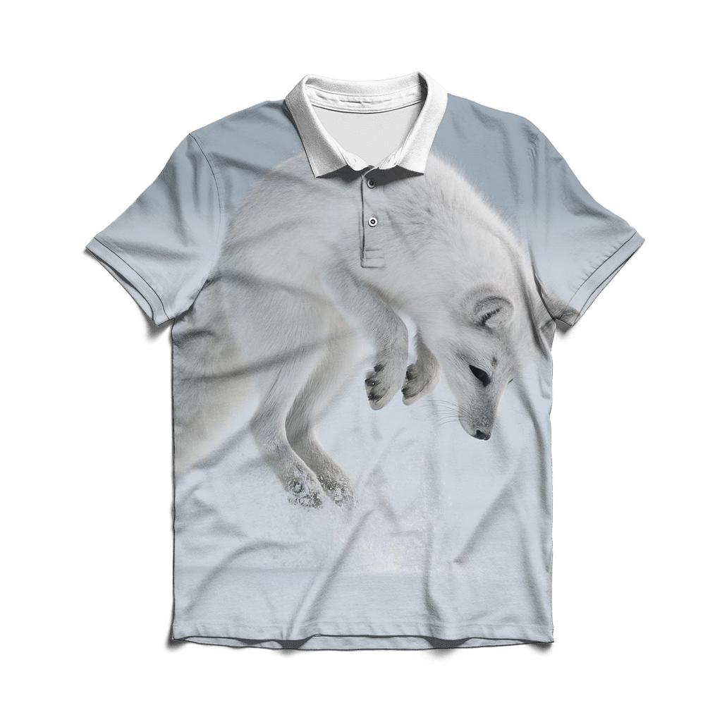 Frostline Forager Arctic Fox branded logo polo shirts