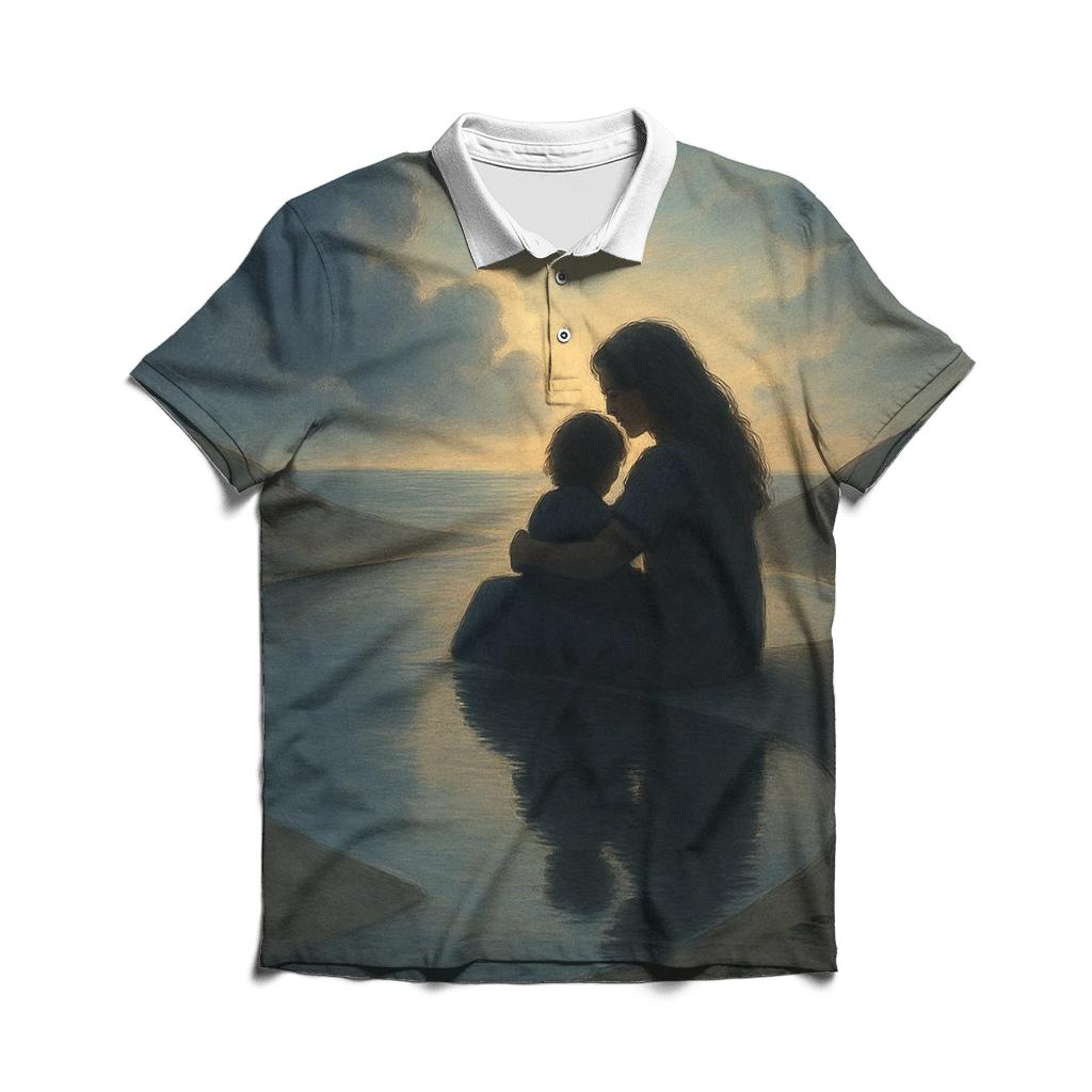 The Quiet Harbor Where Every Storm Learns To Rest stylish collar polo tees