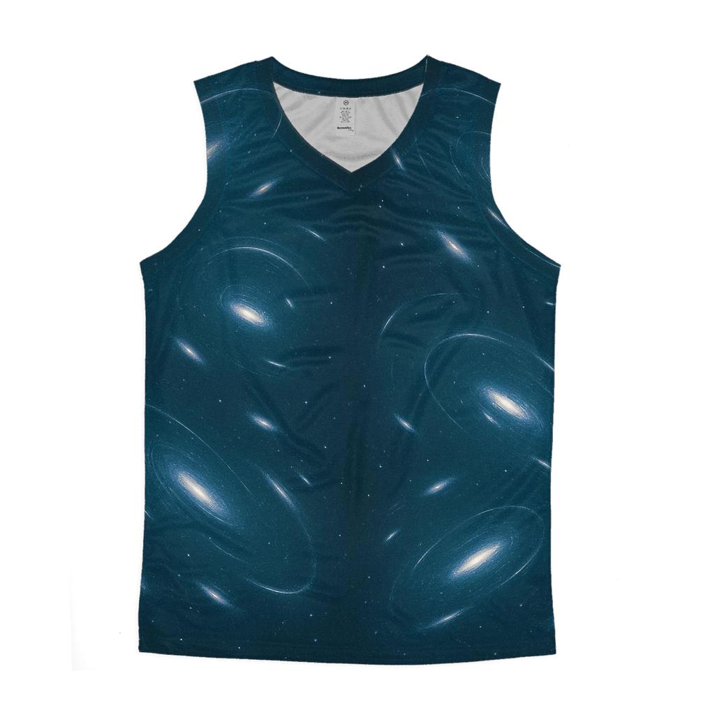 Gravitational Lens Arc Constellation Field designer workout tanks