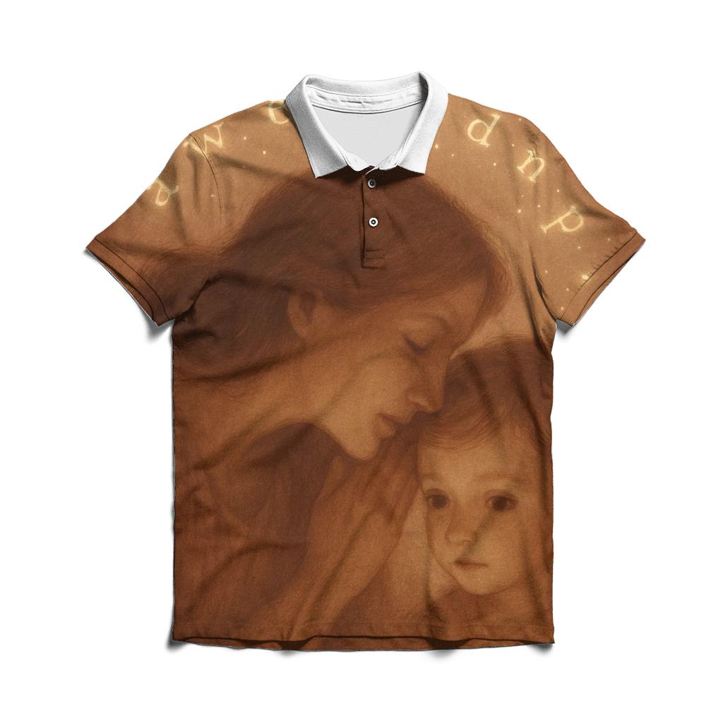 The Name She Whispered Into Your Becoming classic pique polos