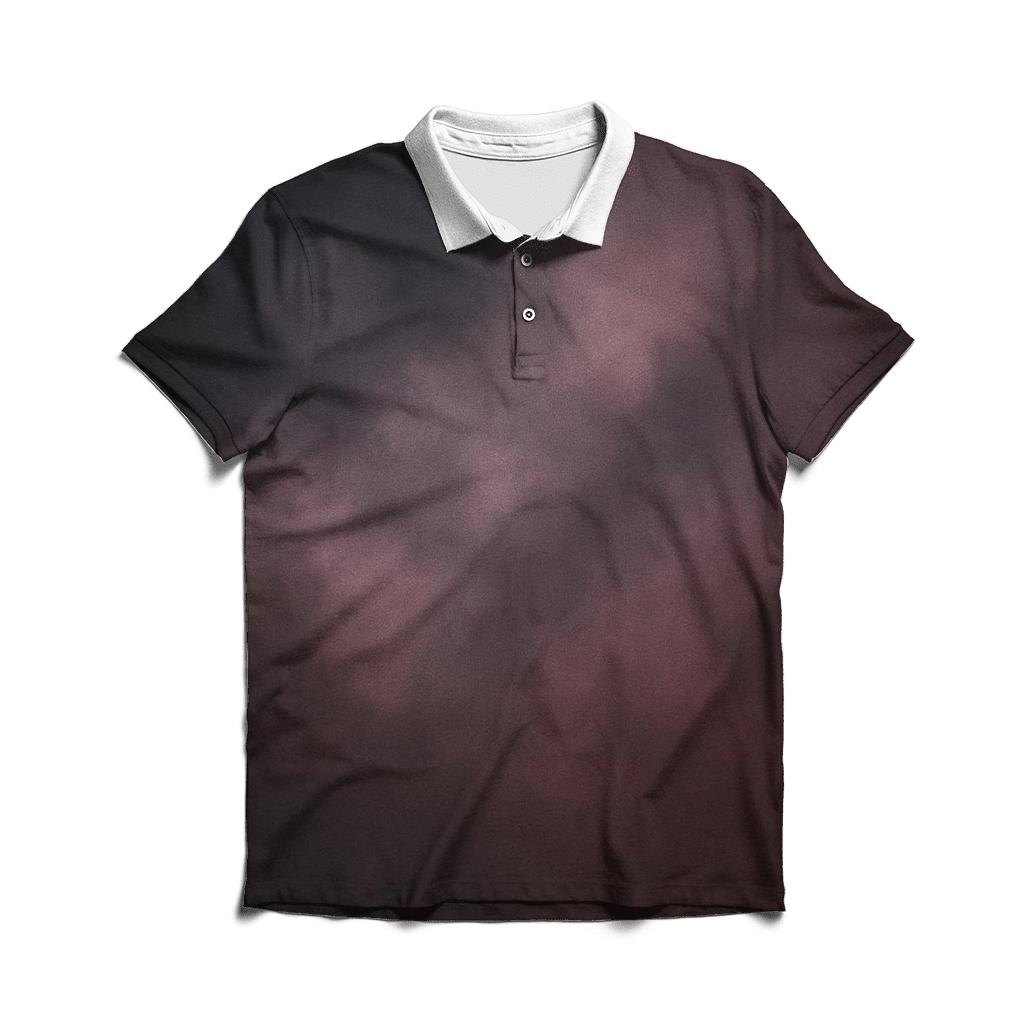 Velvet Nebula Overcast personalized polo shirts