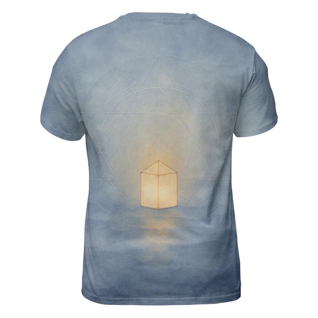 Lantern Within The Mist creative print fashion shirts