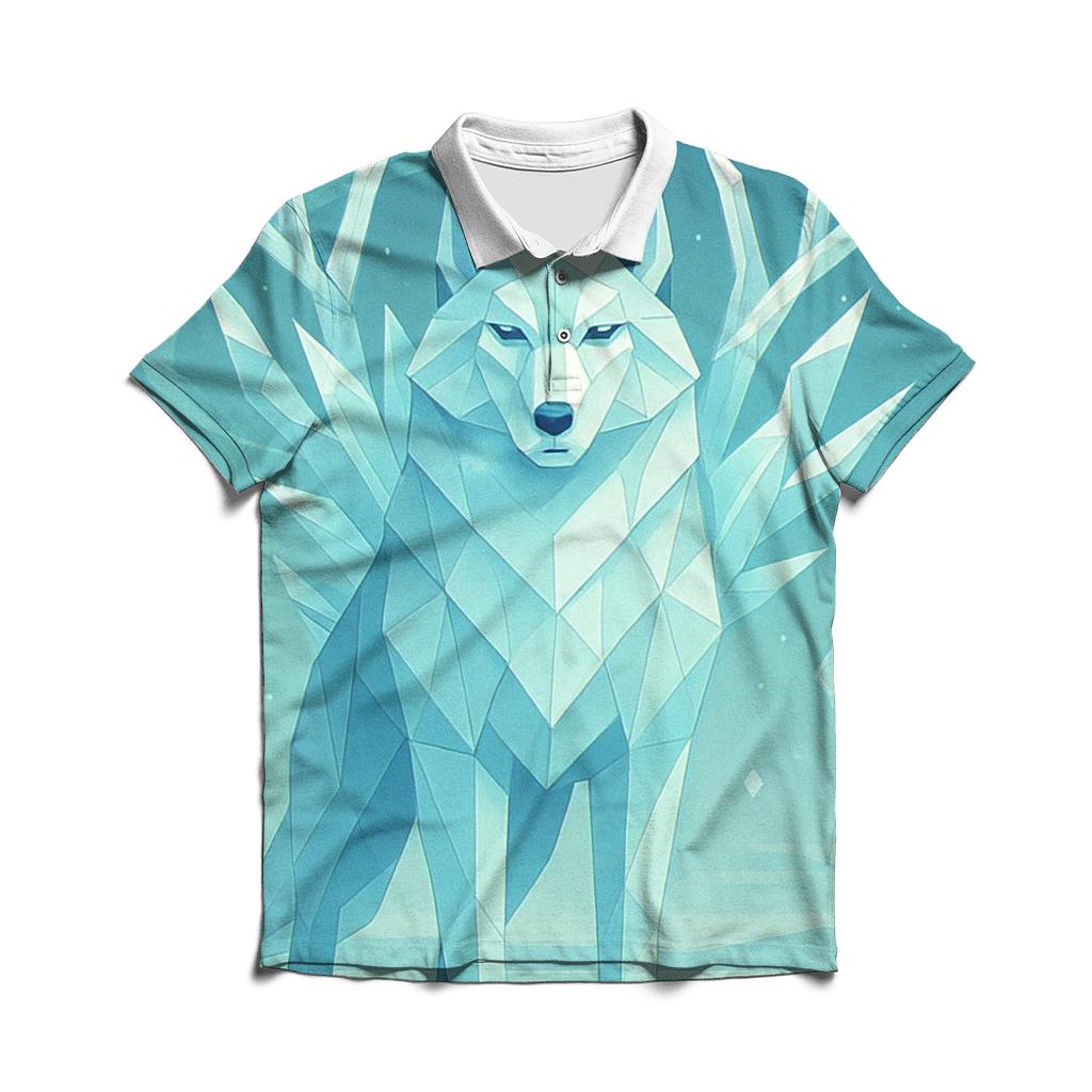 Prismatic Tundra Guardian stylish collar polo tees