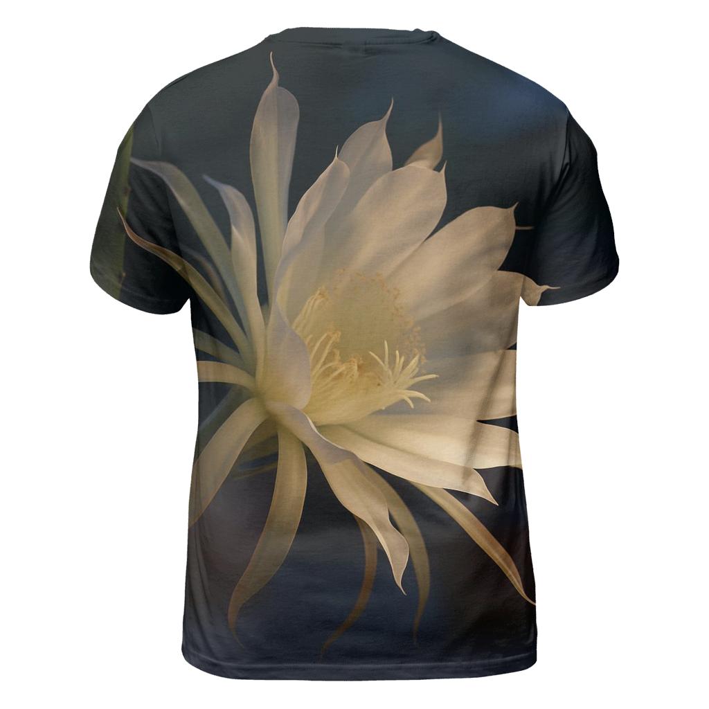 Night Blooming Cereus Before Dawn designer pattern shirts