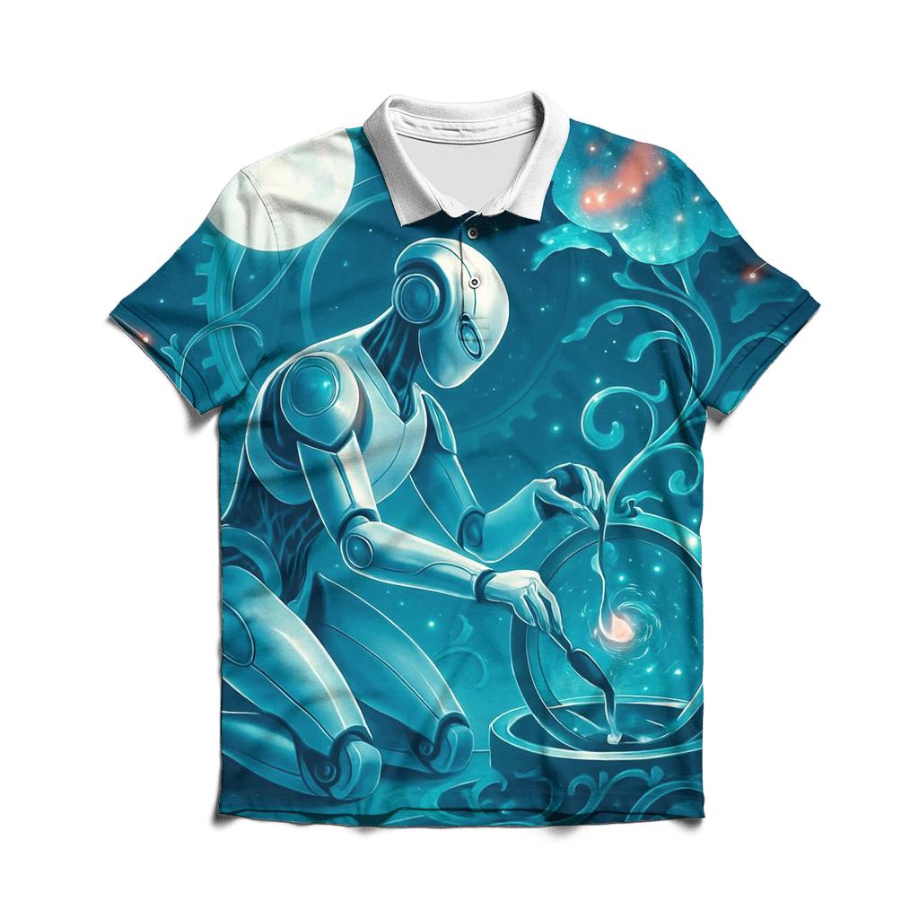 Clockwork Orbit Garden designer slim fit polos