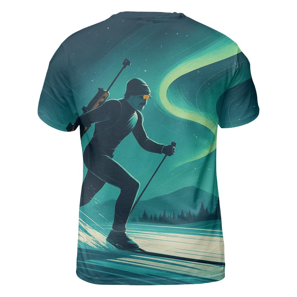 Aurora Biathlon Sprint statement graphic shirts