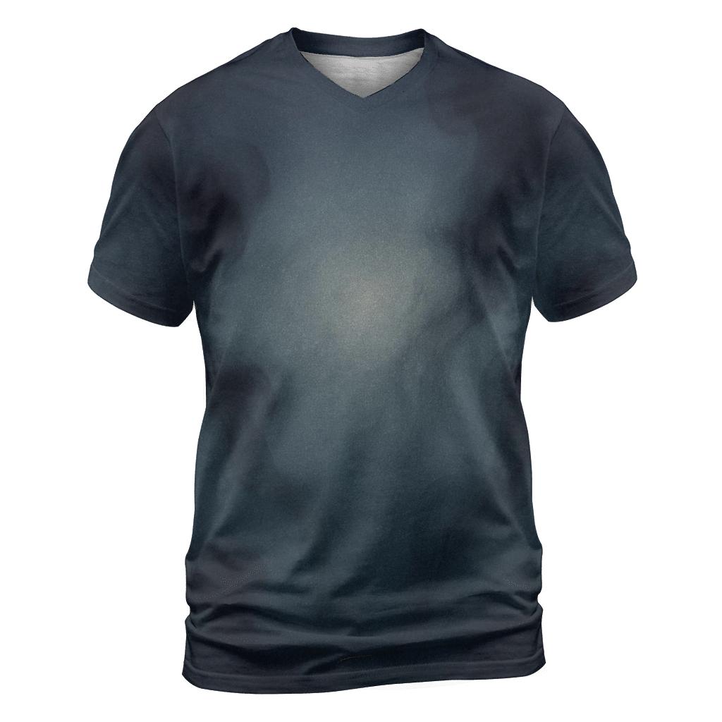 Moonlit Ink Diffusion trendy printed shirt styles