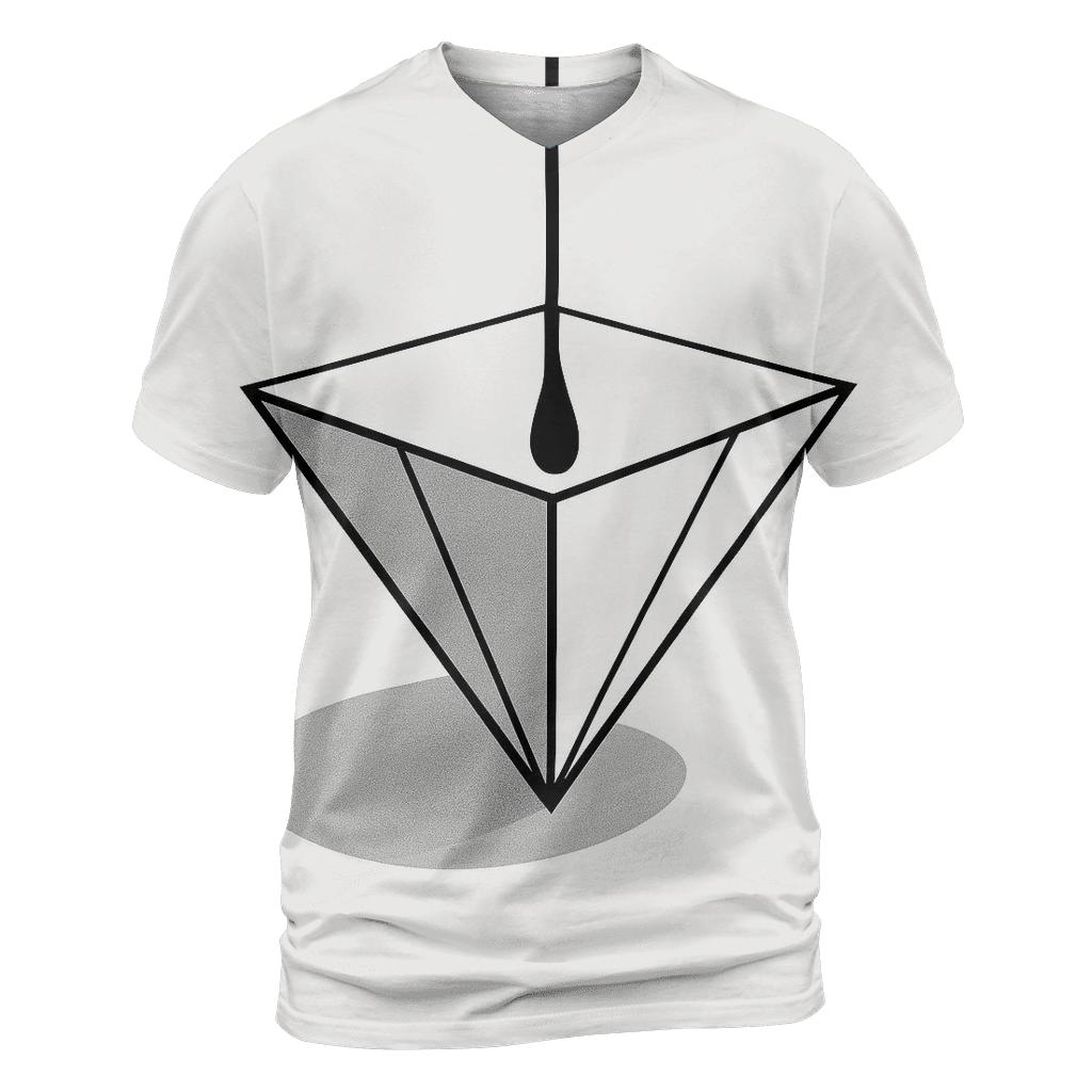 Filter Fold Geometry unique graphic print tees
