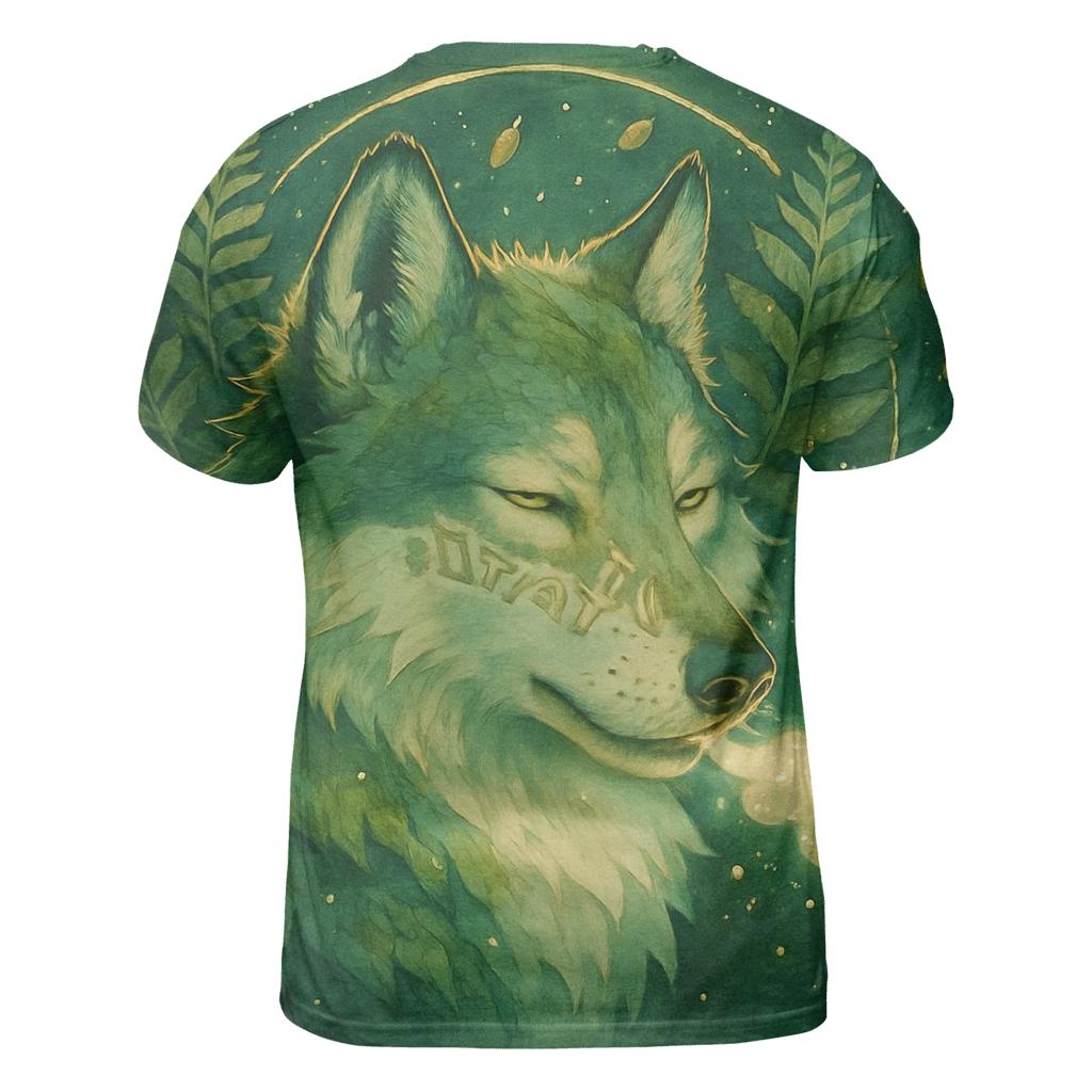 Oracle Of The Verdant Howl creative print fashion shirts