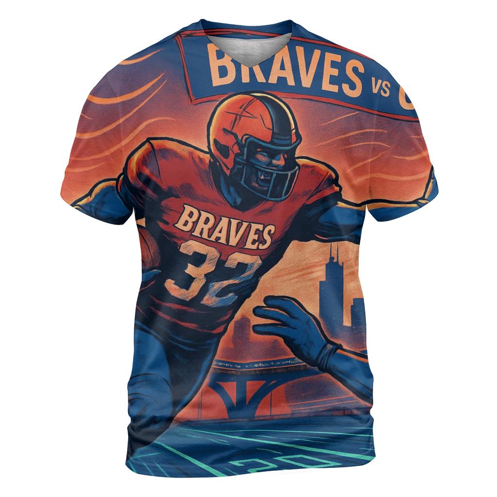 Windy City Skybridge Gridiron Duel designer pattern shirts