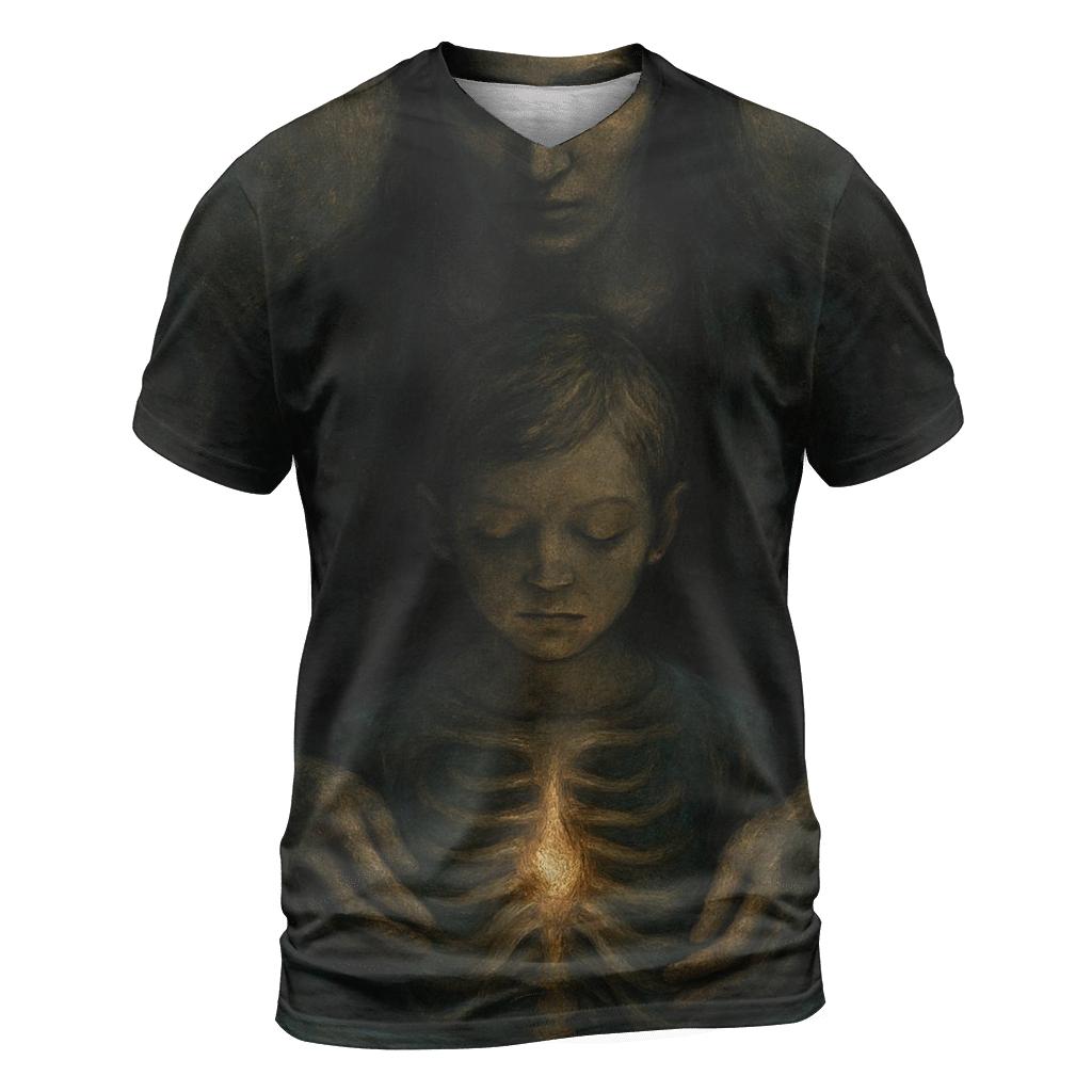 The Candle Within Your Ribs That She Shielded From The Wind custom all-over print shirts