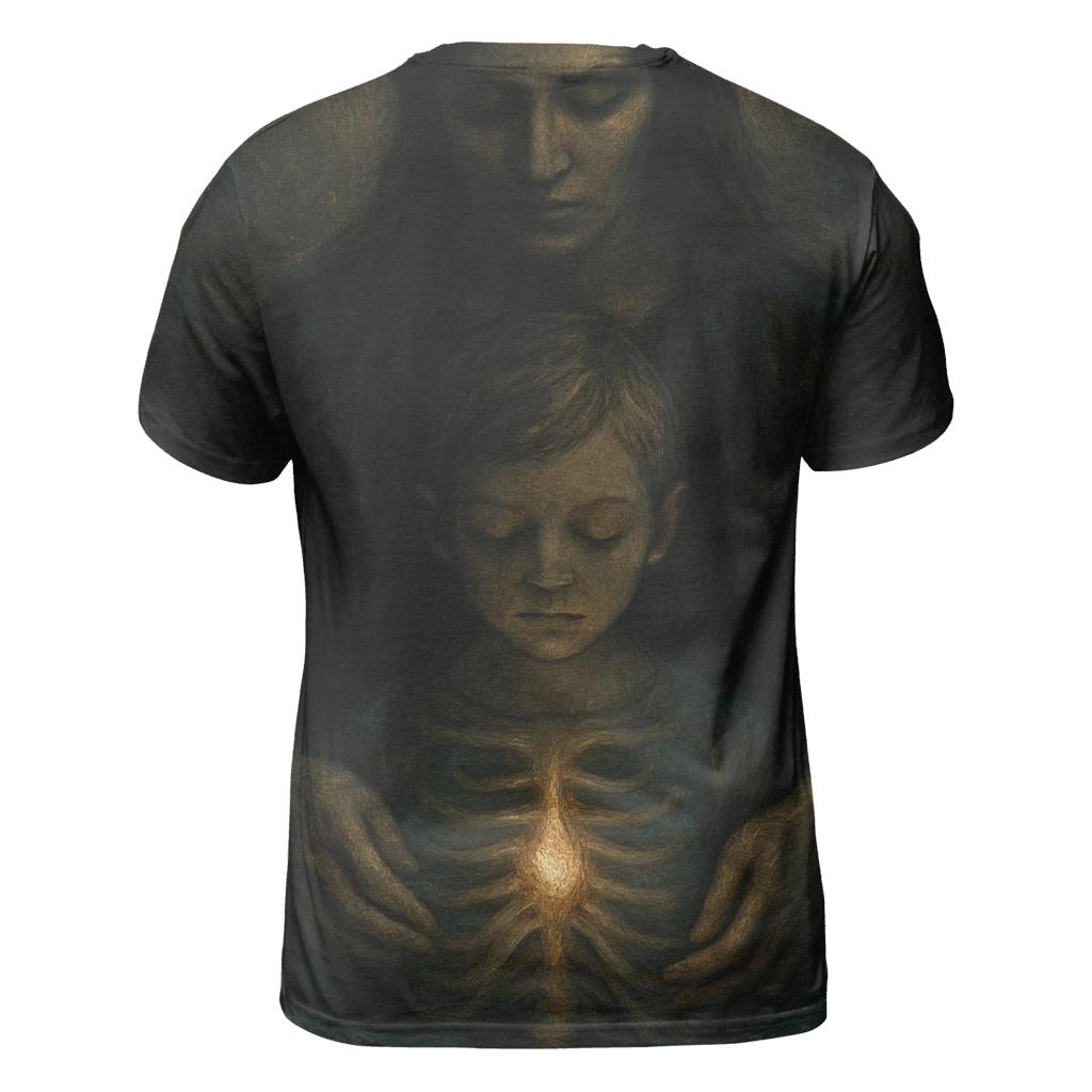 The Candle Within Your Ribs That She Shielded From The Wind custom all-over print shirts