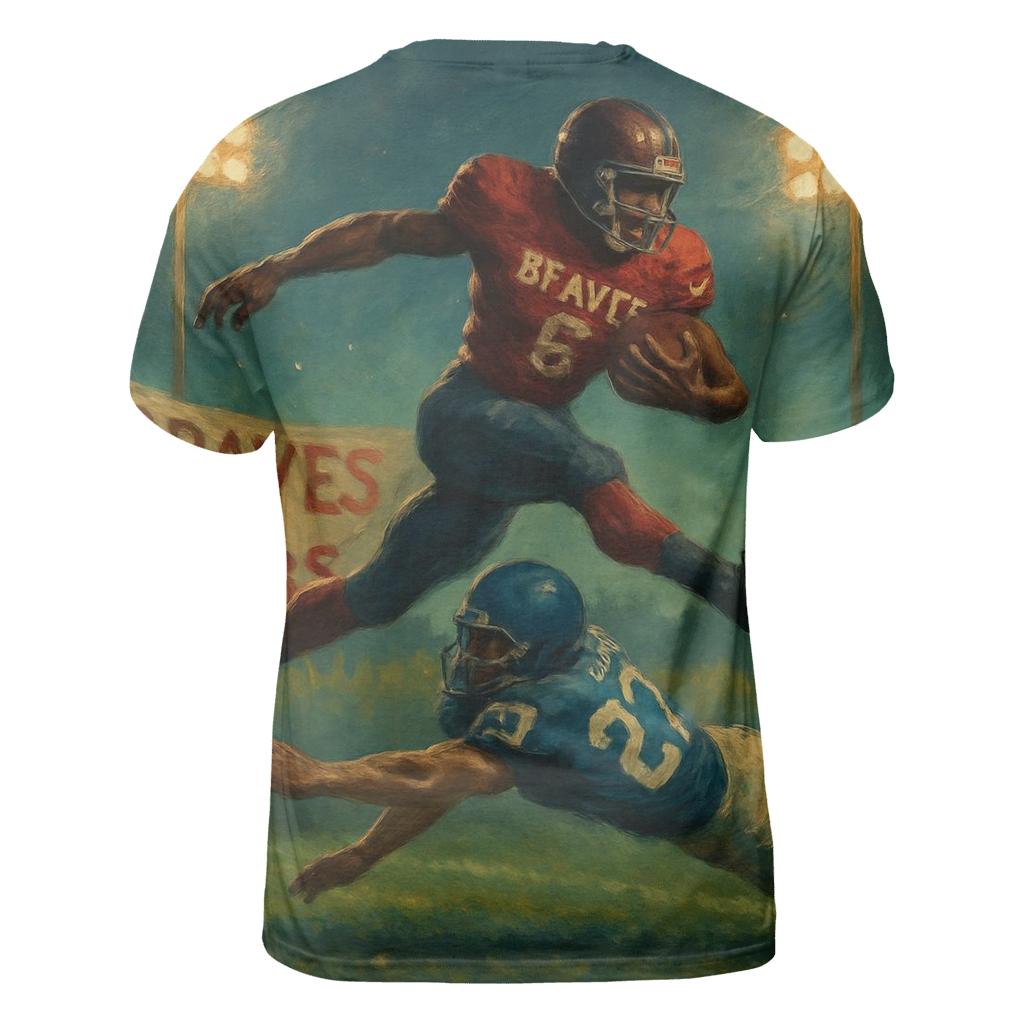 Cornfield Night Lights Rivalry Charge creative print fashion shirts