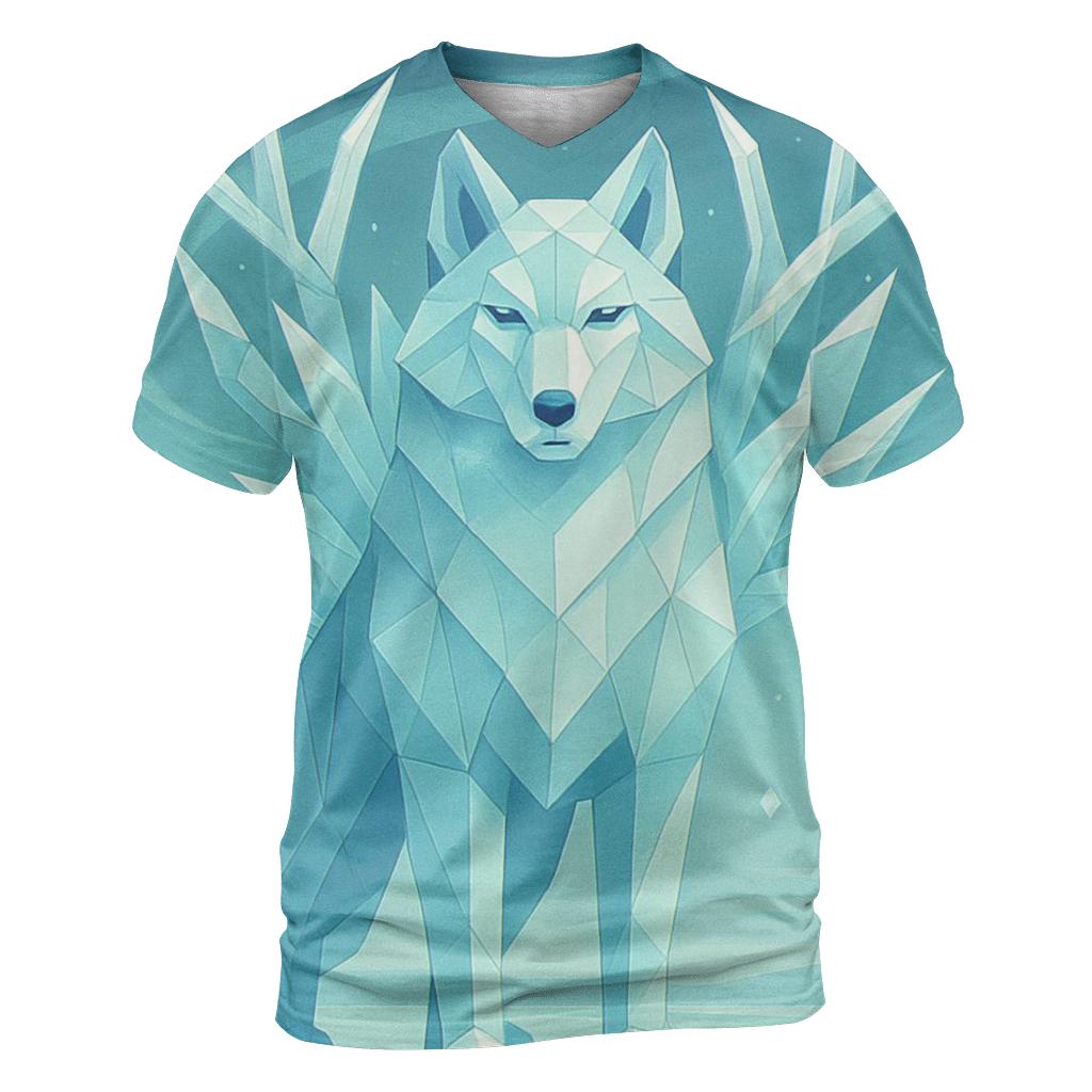 Prismatic Tundra Guardian vibrant all-over design tees