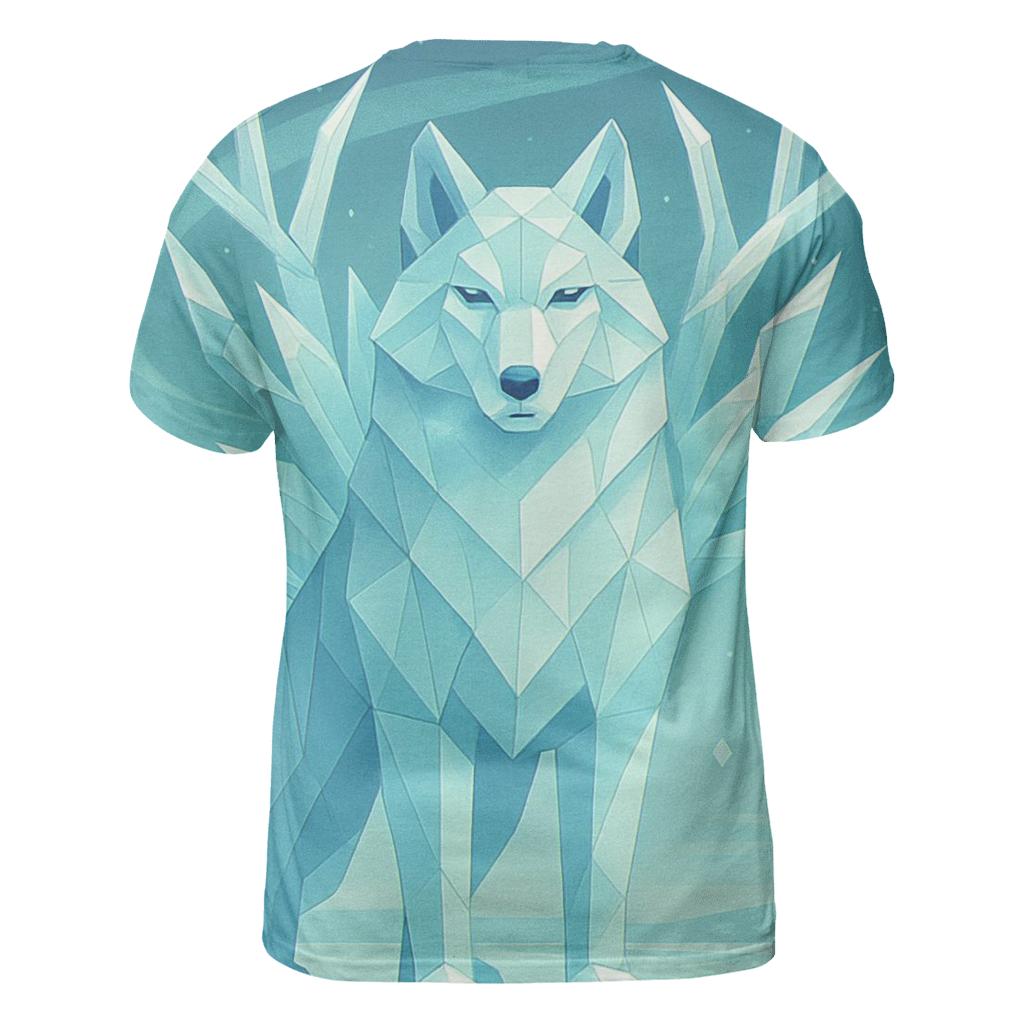 Prismatic Tundra Guardian vibrant all-over design tees