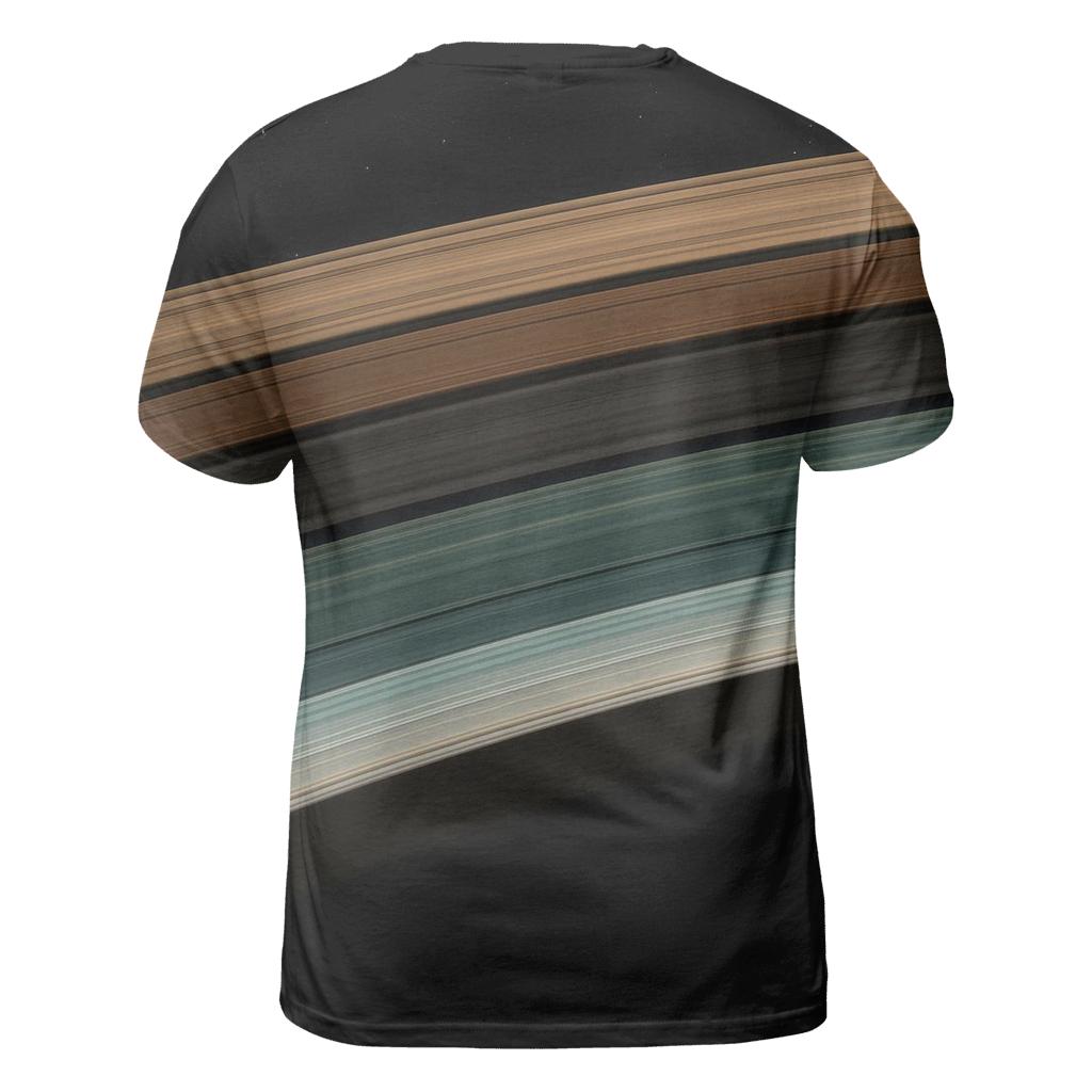 Ring Plane Horizon With Gap Divisions vibrant all-over design tees