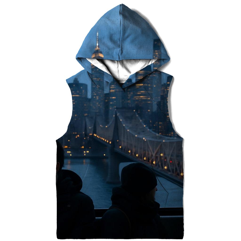 Blue Hour Through The Roosevelt Island Tram hoodies fashion