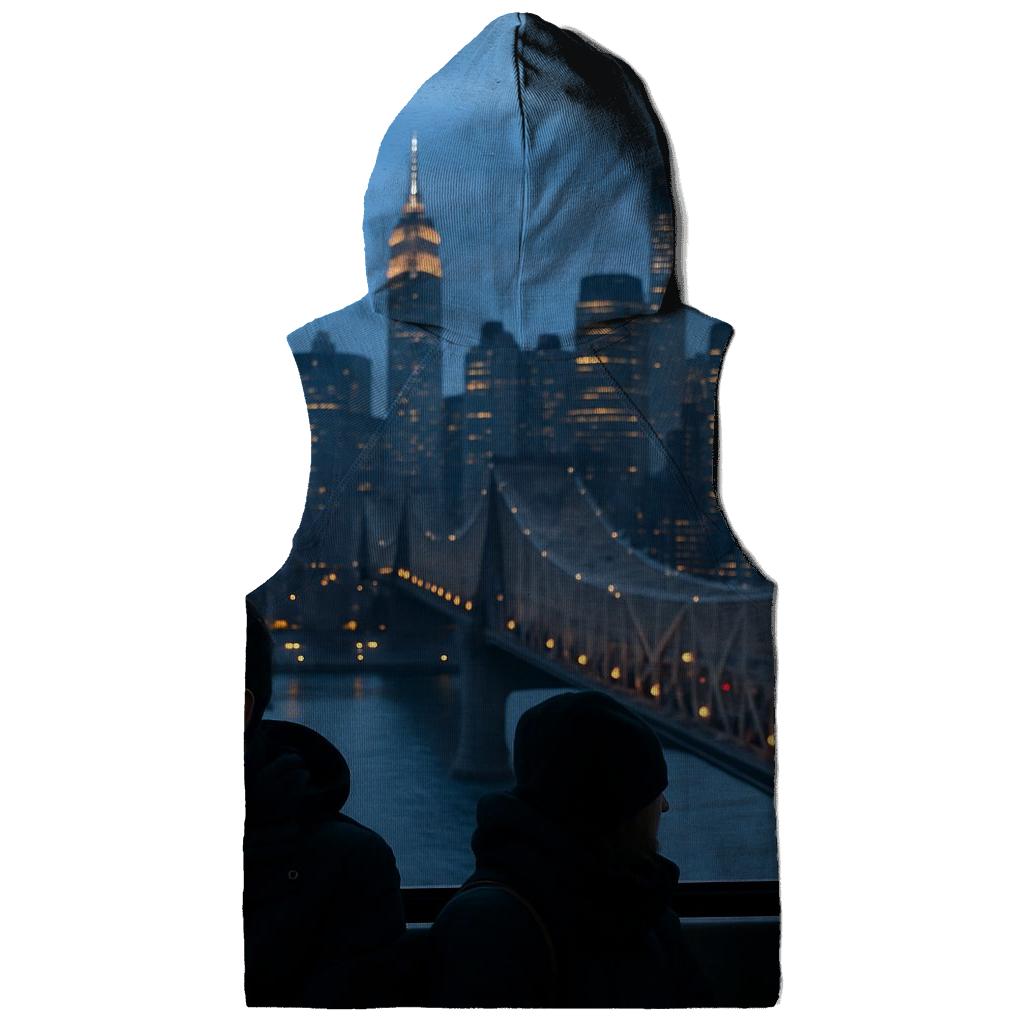 Blue Hour Through The Roosevelt Island Tram hoodies fashion