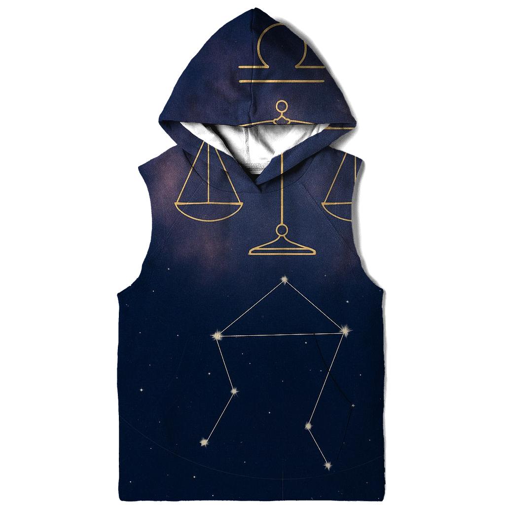 Libra Equinox Balance Star Chart graphic hoodies
