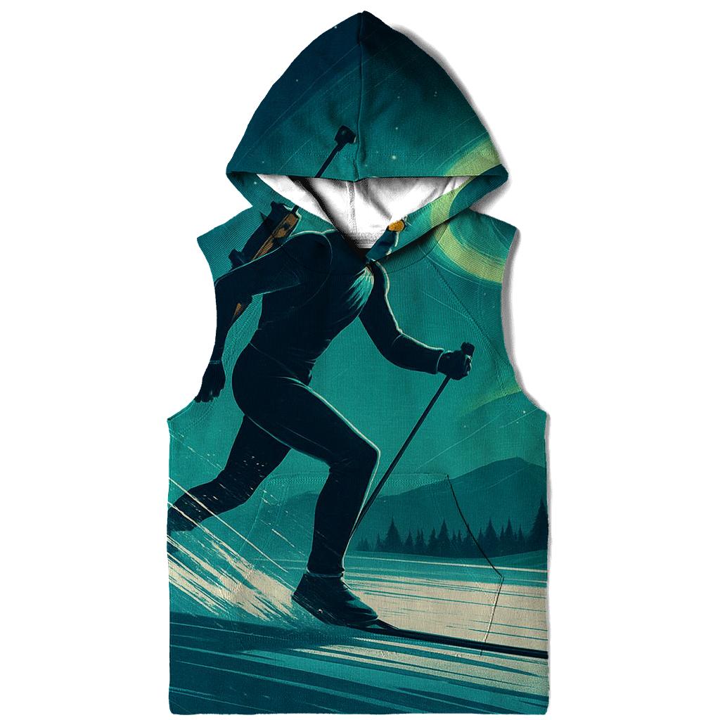 Aurora Biathlon Sprint printed hoodies