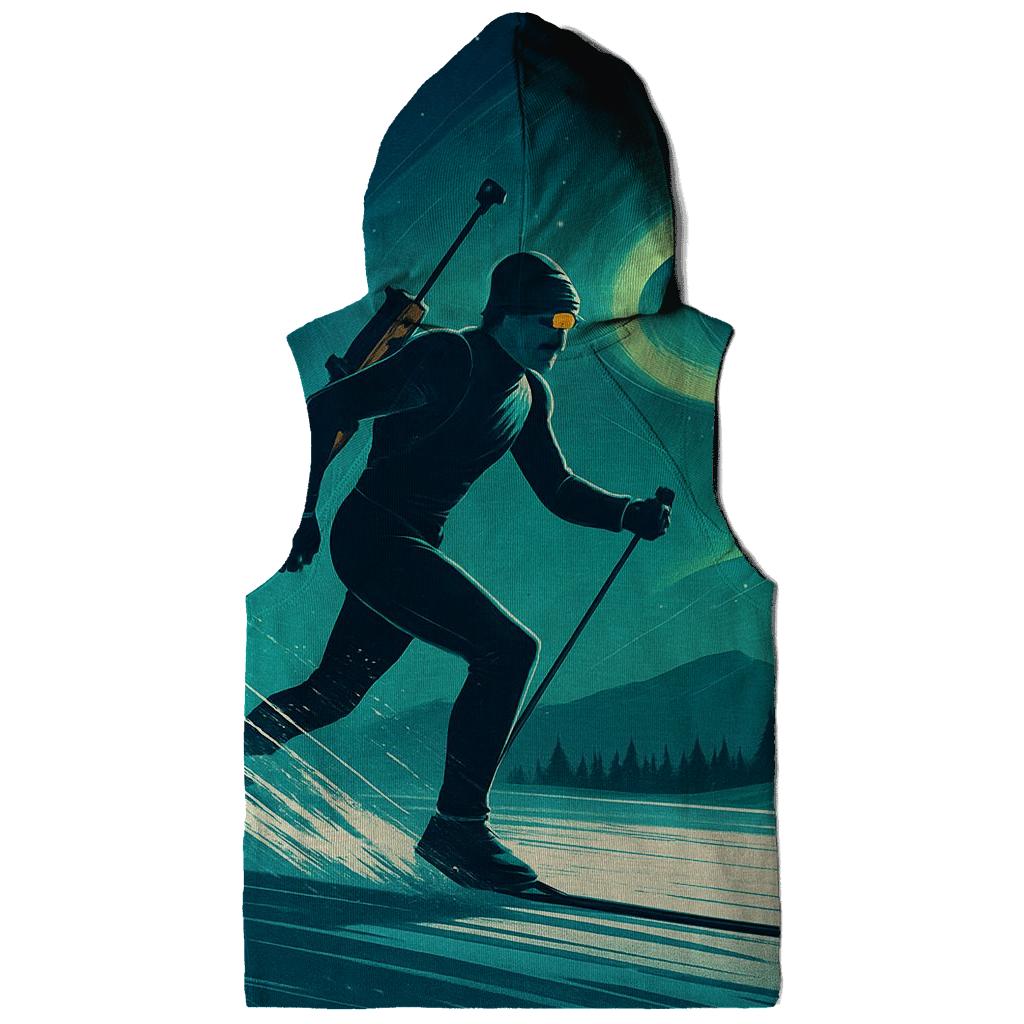 Aurora Biathlon Sprint printed hoodies