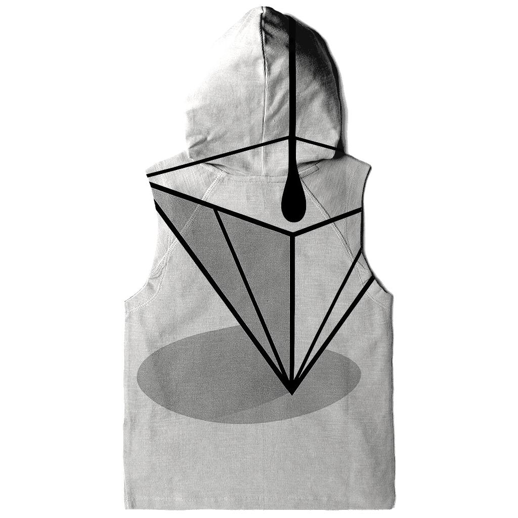 Filter Fold Geometry premium hoodies