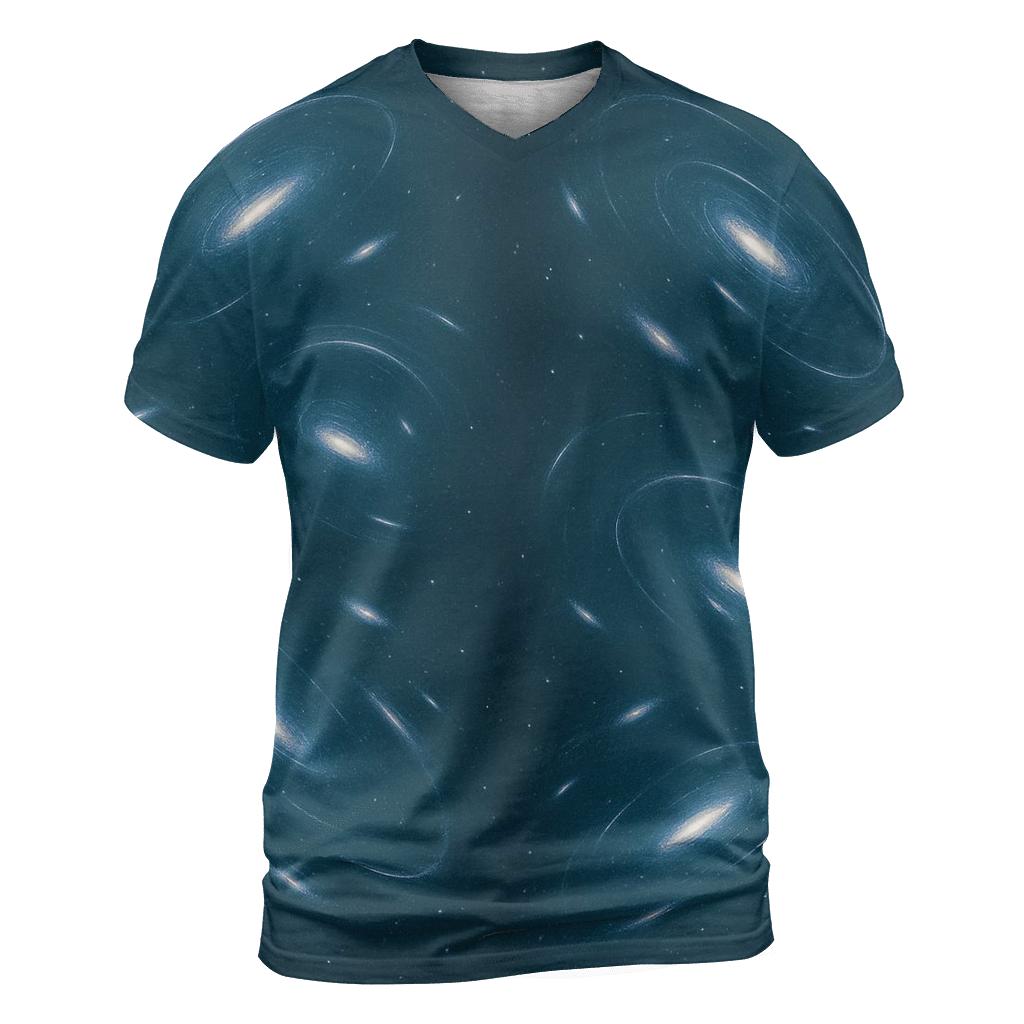 Gravitational Lens Arc Constellation Field creative print fashion shirts