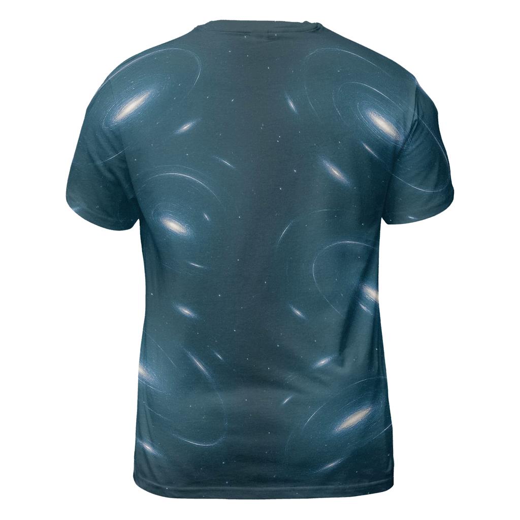 Gravitational Lens Arc Constellation Field creative print fashion shirts