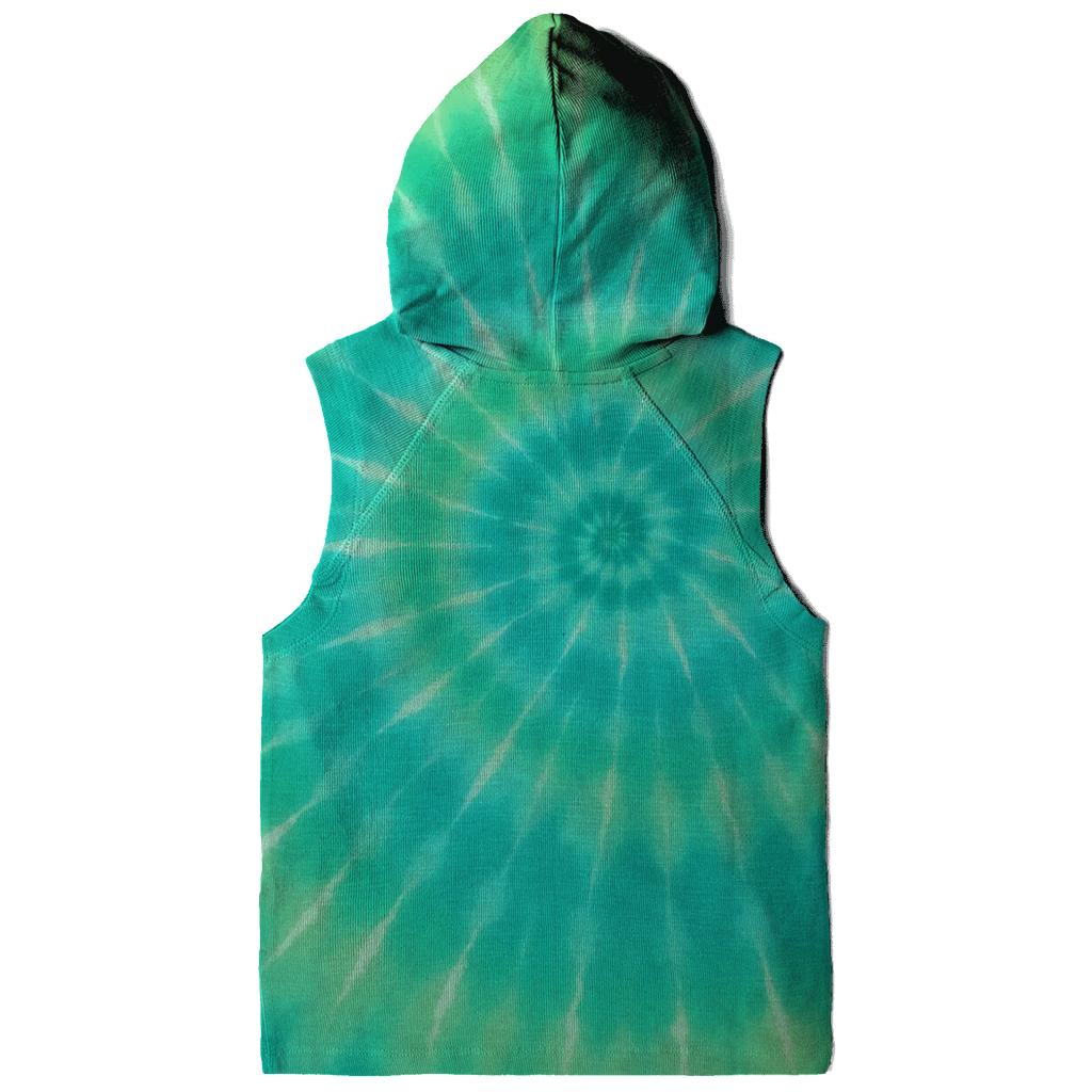 Aurora Spiral Overdye Vortex heavyweight hoodies