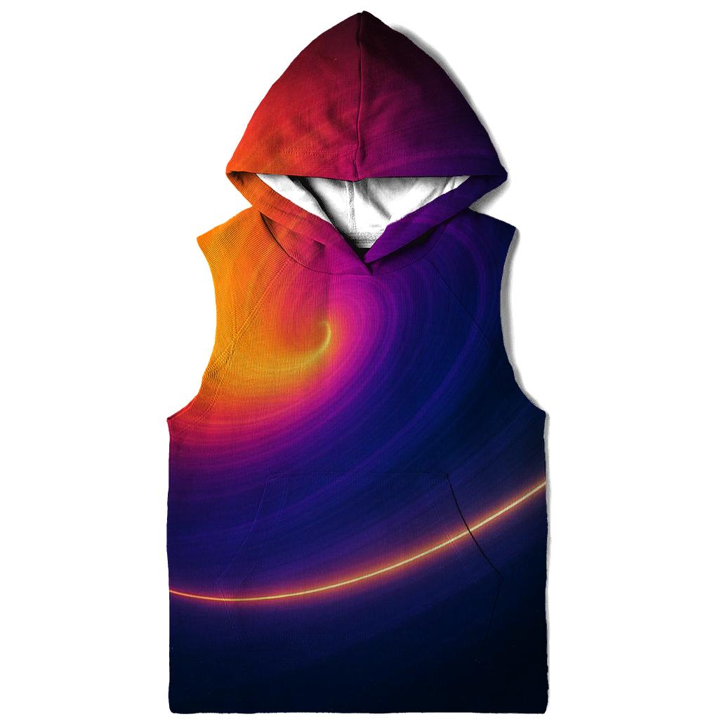 Solar Flare Ring Gradient printed hoodies