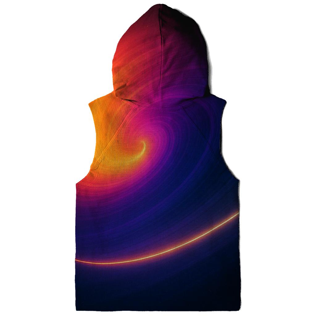 Solar Flare Ring Gradient printed hoodies