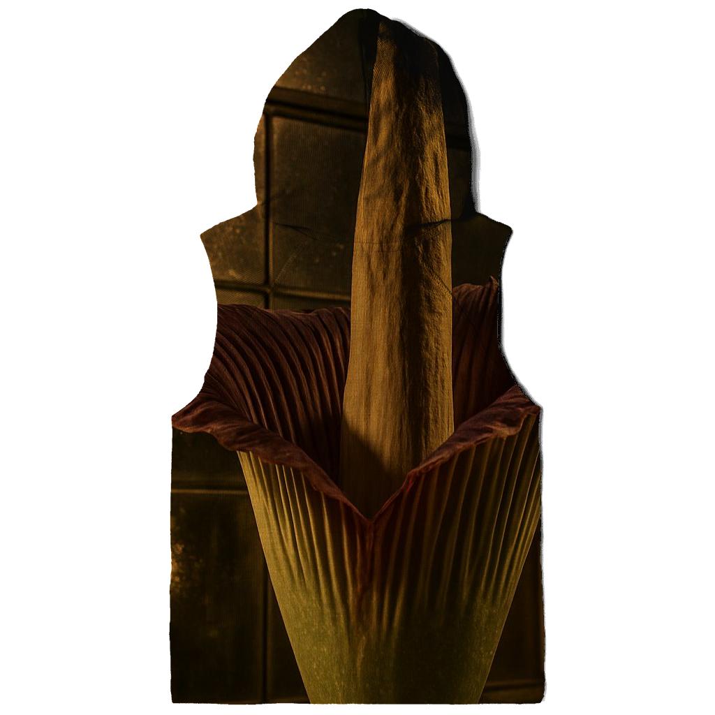 Titan Arum Bloom Inside A Conservatory zip-up hoodies