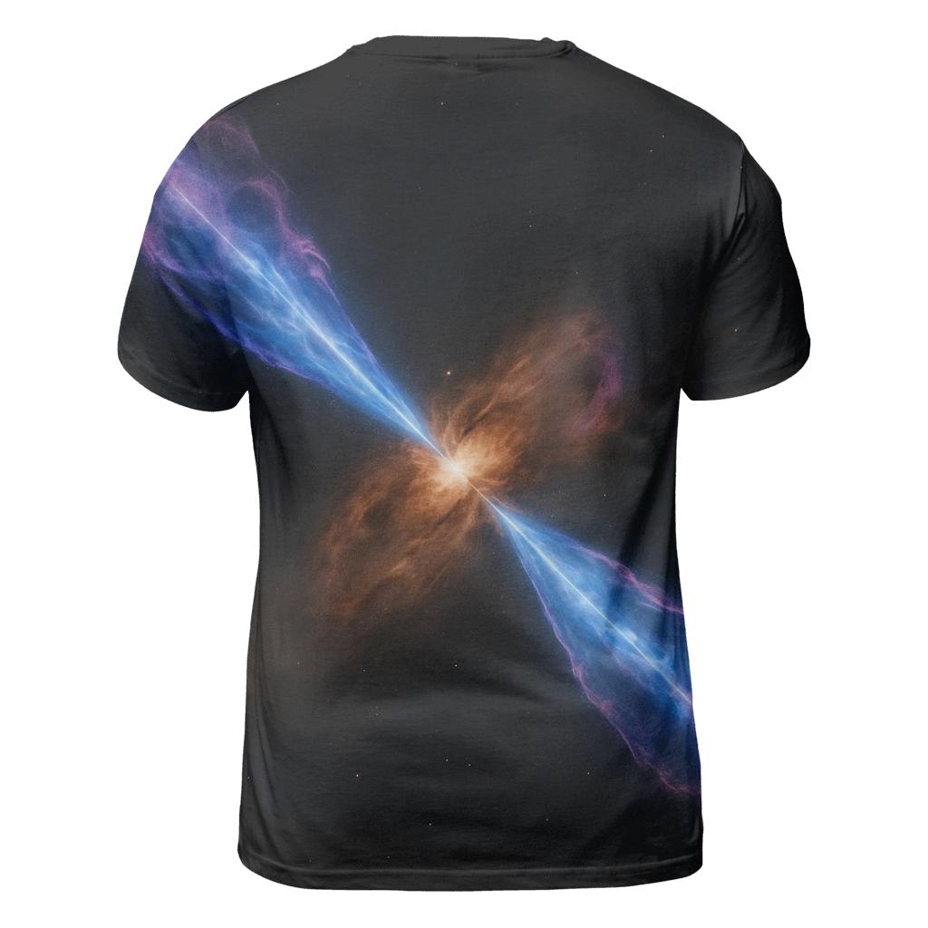 Bipolar Jet Outflow Shock Knots trendy printed shirt styles