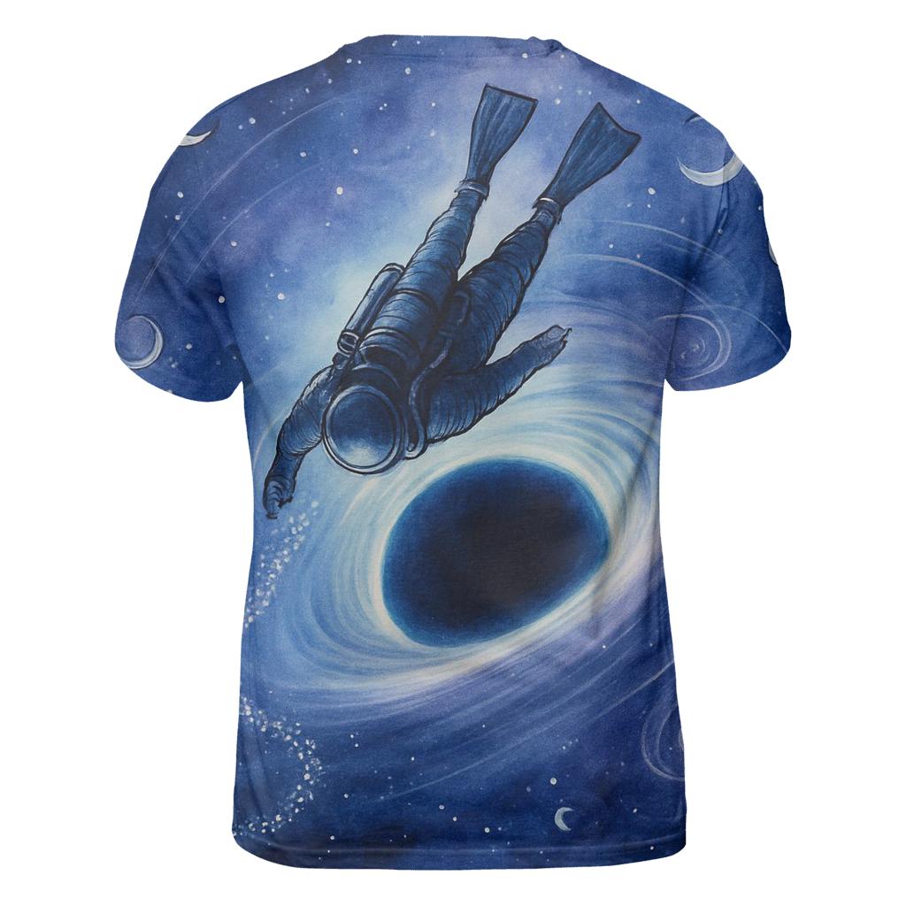 Sapphire Event Horizon Diver statement graphic shirts