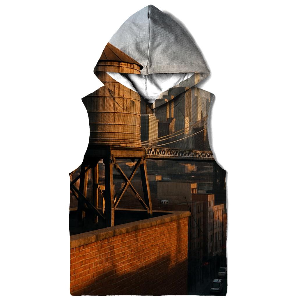 Sunrise Over Chinatown Water Towers pullover hoodies