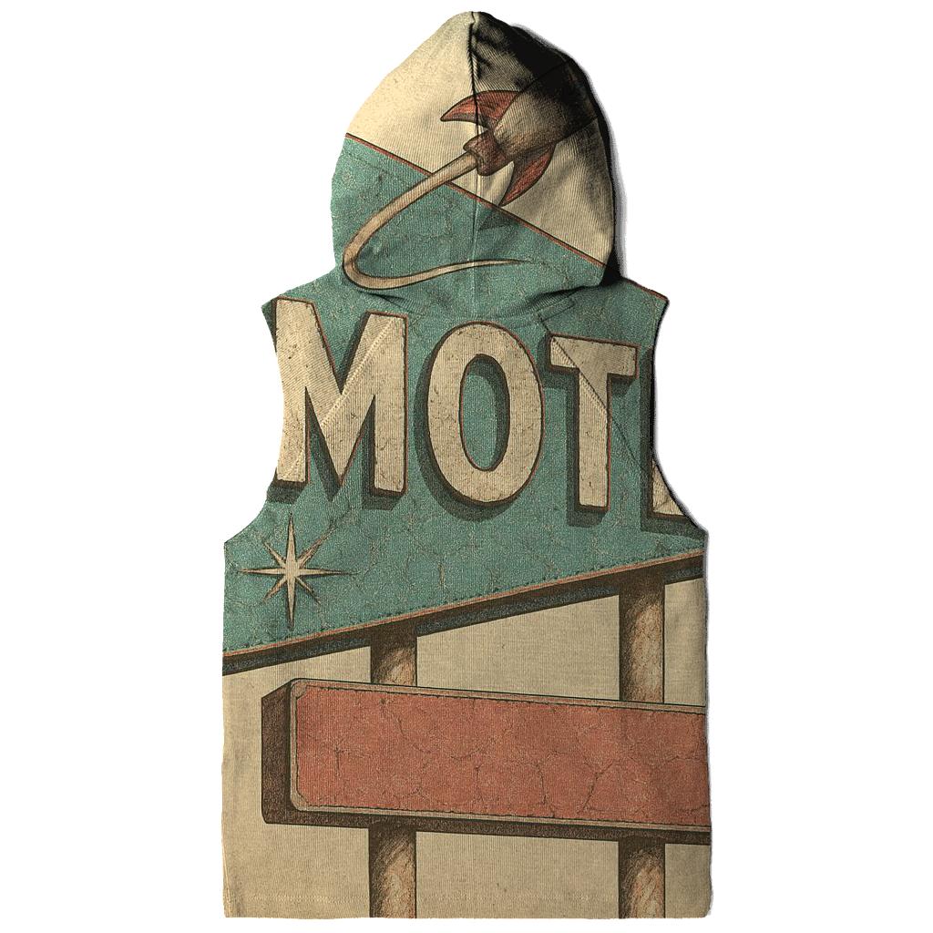 Faded Space Age Motel Sign hoodie trends