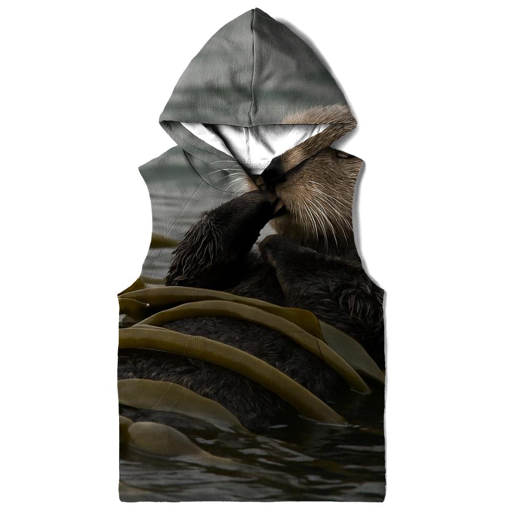 Kelp Veil Sea Otter pullover hoodies
