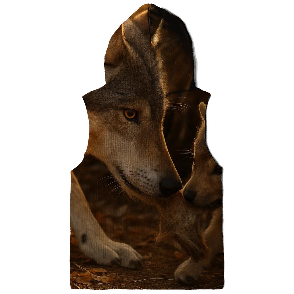 Autumn Den Lesson embroidered hoodies